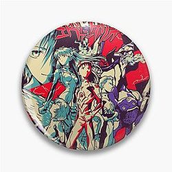 Neon Genesis Evangelion Death & Rebirth Pin