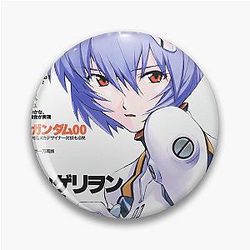Evangelion Rei Ayanami Magazine Pin