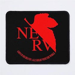 Nerv Logo Neon Genesis Evangelion Mouse Pad