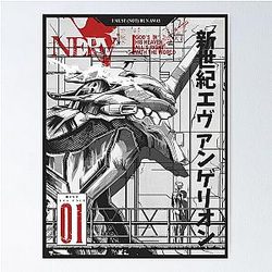 Evangelion - EVA 01 Poster