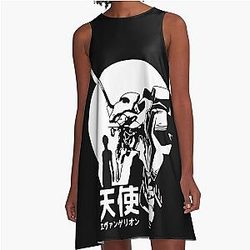 Neon Genesis Evangelion A-Line Dress