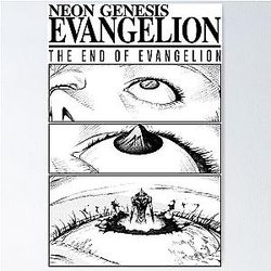 Neon Genesis Evangelion The End of Evangelion Evangelion Shin Gekijouban EVA:W Poster
