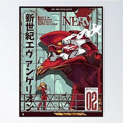 Evangelion Unit-02 Poster