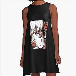 Rei Ayanami Evangelion A-Line Dress