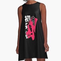 Neon Genesis Evangelion A-Line T-Shirt Dress