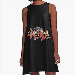Neon Genesis Evangelion A-Line Dress