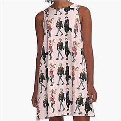 Neon Genesis Evangelion A-Line Dress