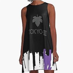 Neon Genesis Evangelion Tokyo-3 Eva-1 A-Line Dress