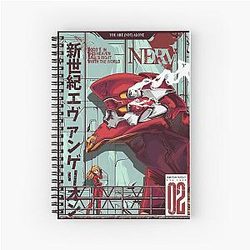 Evangelion EVA 01 Spiral Notebook