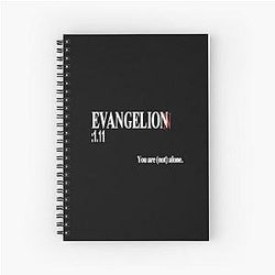 Evangelion 1.11 You are alone Spiral Notebook