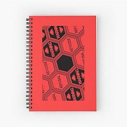 Evangelion - Nerv System Error Spiral Notebook