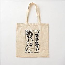 Rei Ayanami Neon Genesis Evangelion Cotton Tote Bag