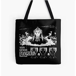 Neon Genesis Evangelion Birth of NERV V1 All Over Print Tote Bag