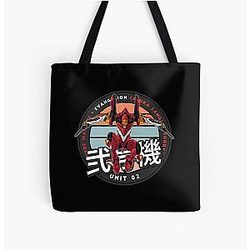 Evangelion Unit 02 Tote Bag