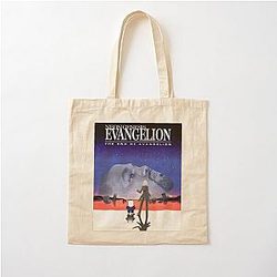 End of Evangelion Cotton Tote Bag