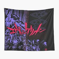 Neon Genesis Evangelion anime design Tapestry