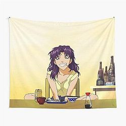 Misato Katsuragi Neon Genesis Evangelion Tapestry