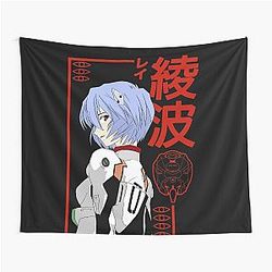 Neon Genesis Evangelion Rei Ayanmi Nerv Eva 00 Tapestry