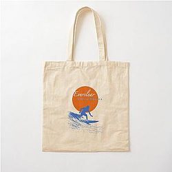 Everclear Monica Blue Cotton Tote Bag