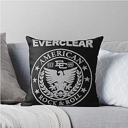 Everclear Band Throw Pillow for Fans
