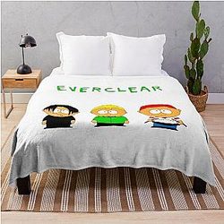 Everclear Vintage South Park Throw Blanket