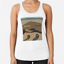 Everything Everywhere All Once - Tshirt Sticker Poster Design Racerback Tank Top