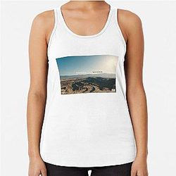 Rocks Everywhere At Once Racerback Tank Top