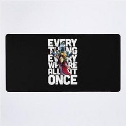 People Call Me Lucky Everywhere All at Once Desk Mat
