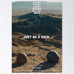 Everything Everywhere All at Once Rocks Poster
