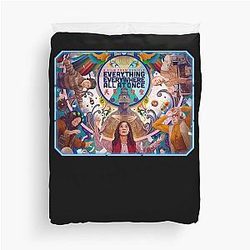 Mens Funny Gift For Everyone Everything Everywhere All At Once Duvet Cover