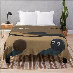 Everything Everywhere All Once - Tshirt Sticker Poster Design Throw Blanket
