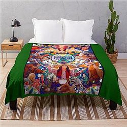 Everything Everywhere All At Once Graphic Throw Blanket
