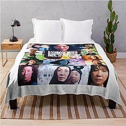 Evelyn Everywhere All At Once Classic T-Shirt Throw Blanket