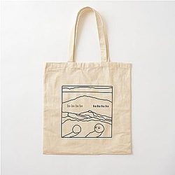 Everything Everywhere All Once Rocks Outline - Tote Bag, Sticker, T Shirt Design Cotton Tote Bag