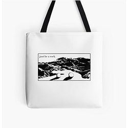 Everything Everywhere All Once Be a Rock Print Tote Bag