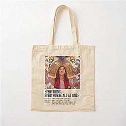 Everything Everywhere All Once Cotton Tote Bag