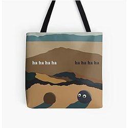 Everything Everywhere All At Once Rocks Scene All Over Print Tote Bag