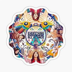 Everything Everywhere All Once Sci-Fi 2022 Sticker