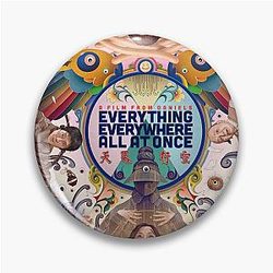 Everything Everywhere All Once Googly Eyes Pin