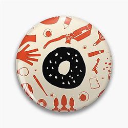Everything Everywhere All Once Fan Art Movie Poster Pin