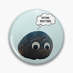 Everything Everywhere All Once Rock Pin