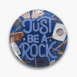 Just Be A Rock Everything Everywhere All At Once Illustration Quote Movie Art Laundry Taxes