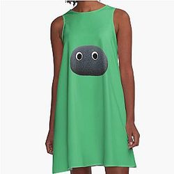 Everything Everywhere All Once Rock A-Line Dress