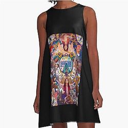 Everything Everywhere A-Line Dress
