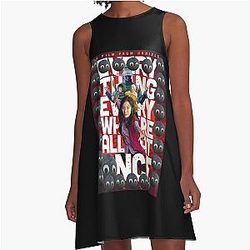 Everything Everywhere A Line Dress