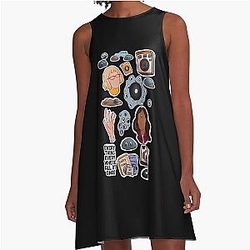 Everything Everywhere All Once A-Line Dress