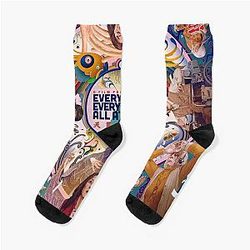 Everything Everywhere All Once Googly Socks