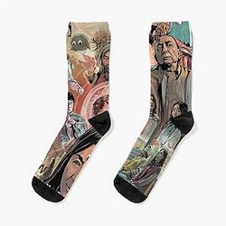 Everything Everywhere All Once Fan Poster Socks