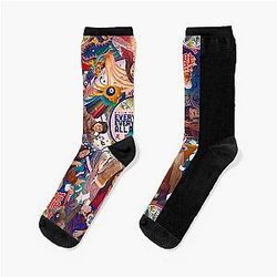 Funniest Everything Everywhere All Once Gifts For You Socks