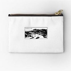 Everything Everywhere All Once Be a Rock Zipper Pouch